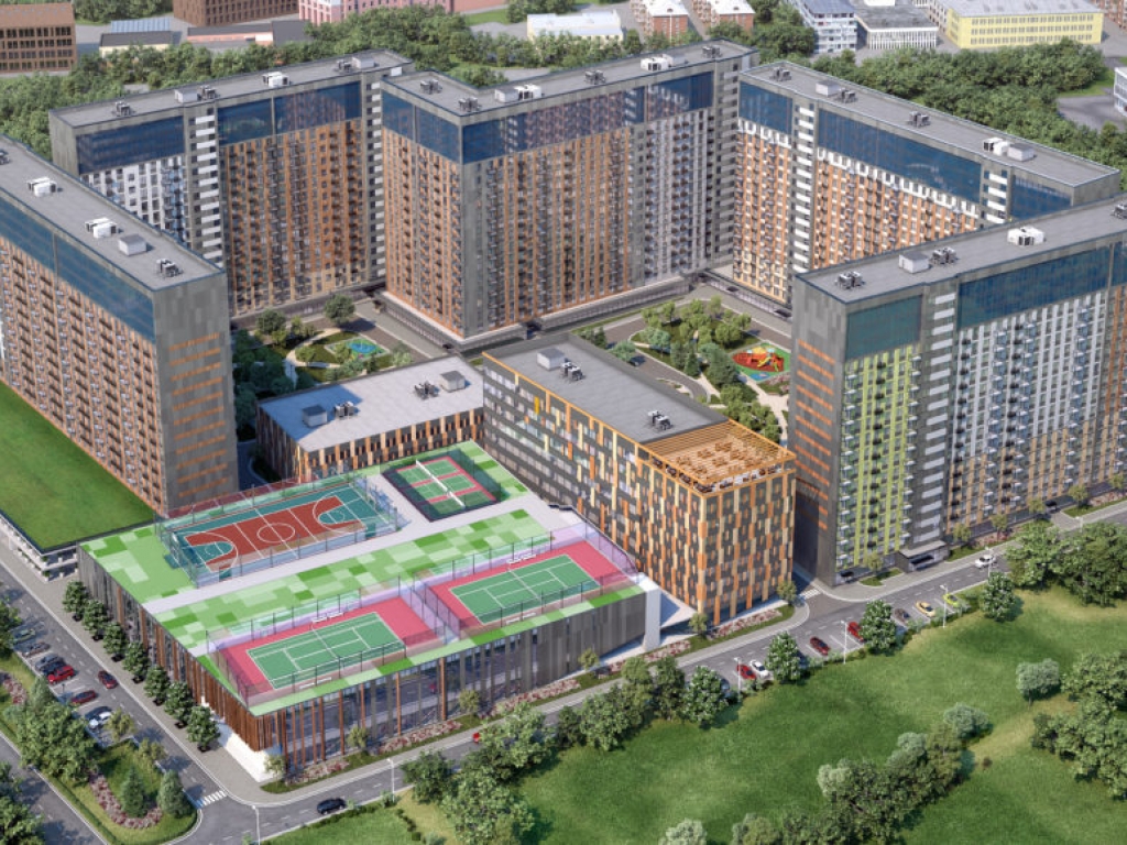 Легендарный квартал на Березовой Аллее. Москва, Берёзовая аллея / Сельскохозяйственная ул.