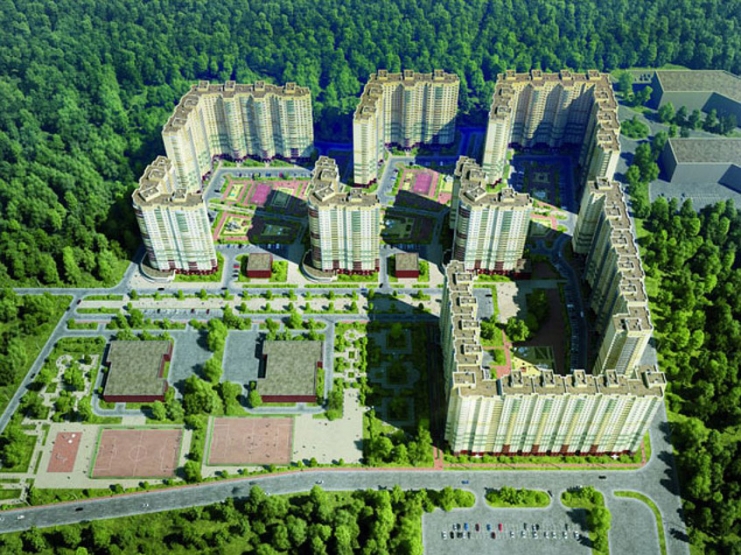 ЖК Новое Измайлово-2. Московская обл., Балашиха, Южный мкр., Некрасова ул.