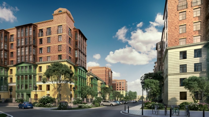 ЖК Митино О2. Московская обл., Красногорский р-н, Сабурово дер.