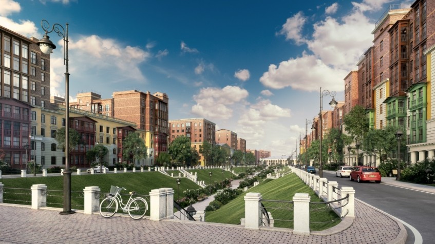 ЖК Митино О2. Московская обл., Красногорский р-н, Сабурово дер.