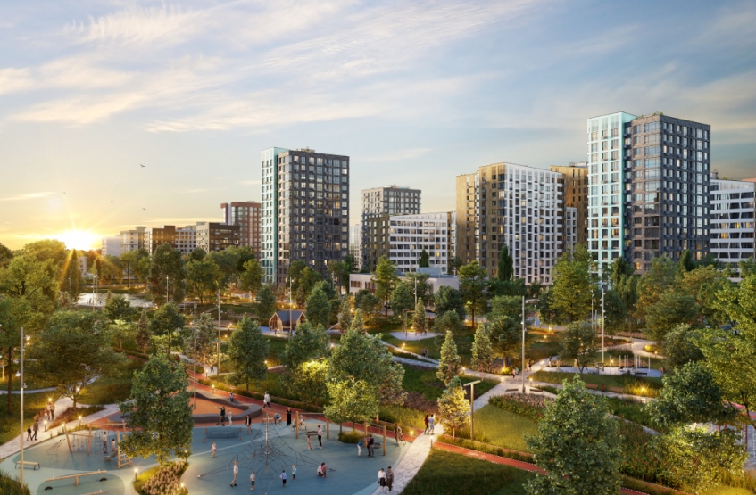 Жилой район Скандинавия . Москва, Коммунарка пос., уч. 17