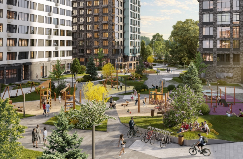 Жилой район Скандинавия . Москва, Коммунарка пос., уч. 17