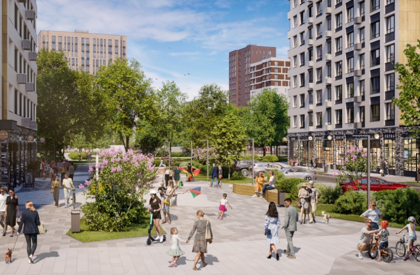 Жилой район Скандинавия . Москва, Коммунарка пос., уч. 17