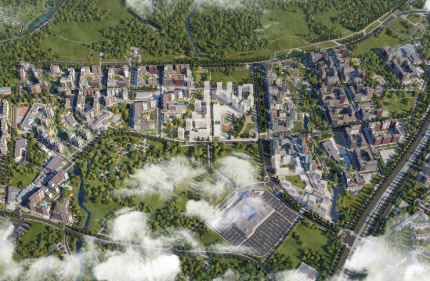 Жилой район Скандинавия . Москва, Коммунарка пос., уч. 17