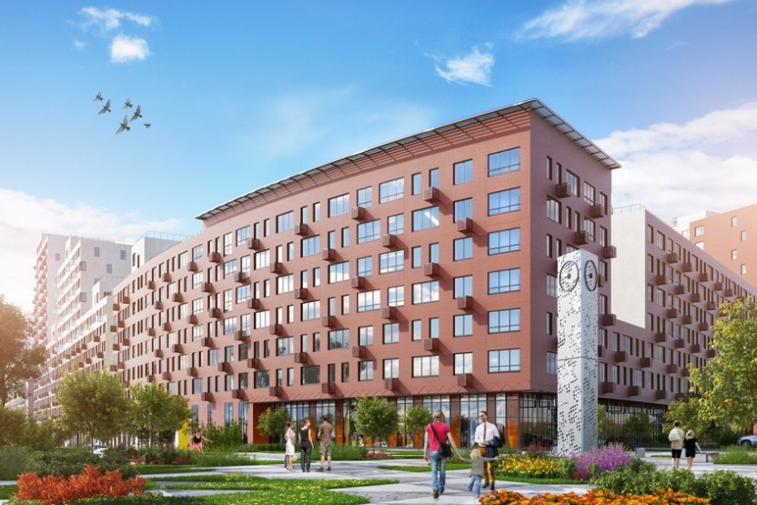 Квартал Новокрасково. Московская обл., Люберецы г/о, Красково пос., Карла Маркса ул., д. 1А