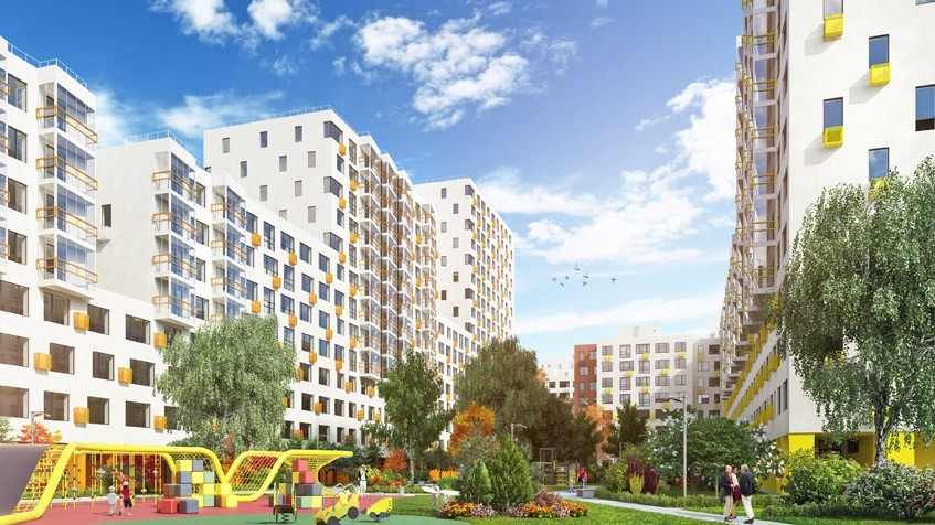 Квартал Новокрасково. Московская обл., Люберецы г/о, Красково пос., Карла Маркса ул., д. 1А