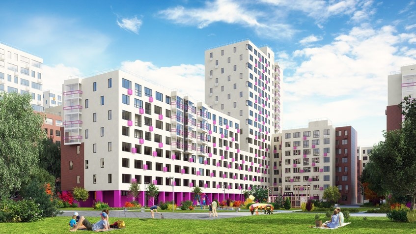 Квартал Новокрасково. Московская обл., Люберецы г/о, Красково пос., Карла Маркса ул., д. 1А