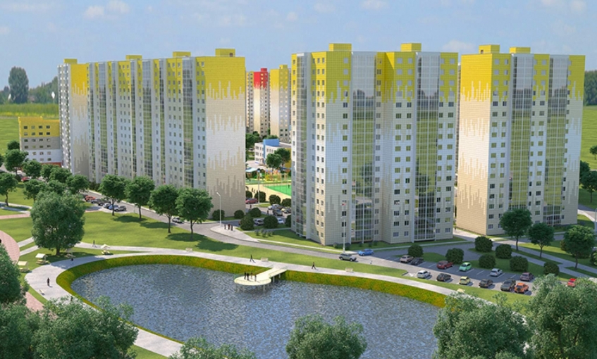 ЖК Зеленоградский. Московская обл., Солнечногорский р-н, Голубое дер., Жилинская ул.