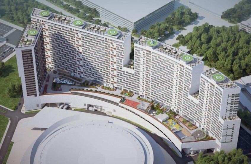 Арх-проект Лица. Москва, Авиаконструктора Сухого, 2к2