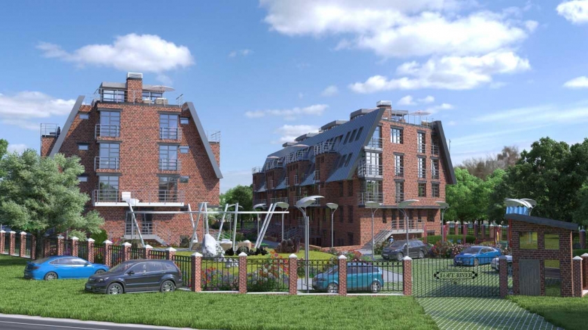 Резиденция Loft River. Москва, Лётная ул., 99, стр. 1, стр. 3