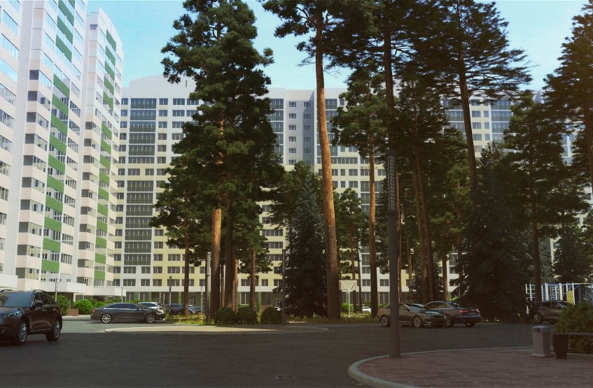 ЖК Парк на Фабричной. Московская обл., Раменское, Высоковольтная ул. 20-23