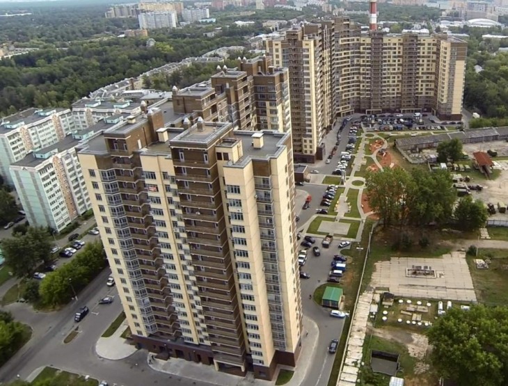 ЖК Комфортный КВАРТАЛ. Московская обл., Мытищи, 18 мкр. Б, Колпакова ул., 10, Институтская ул., 6