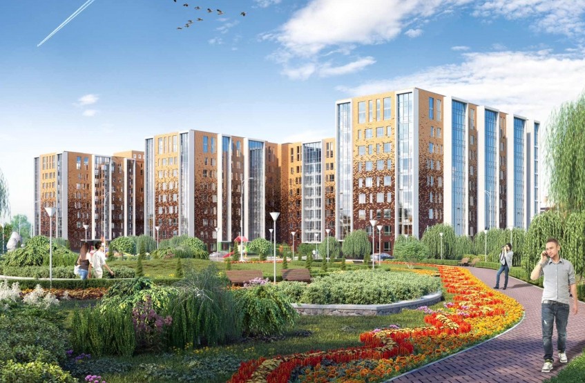 ЖК Дом у реки. Московская обл., Химки, Клязьма-Старбеево мкр., Ивакино кв-л