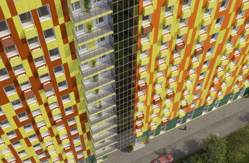 Апарт-комплекс Cleverland. Москва, Комдива Орлова ул., вл. 1