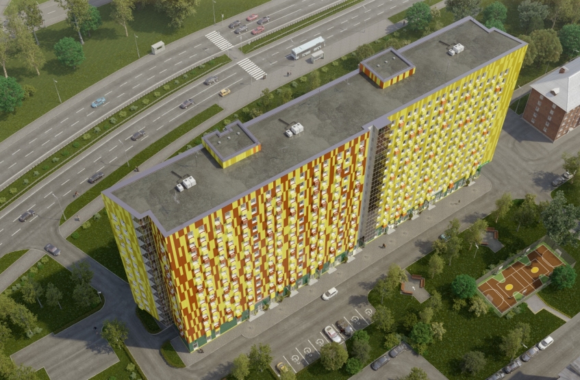 Апарт-комплекс Cleverland. Москва, Комдива Орлова ул., вл. 1