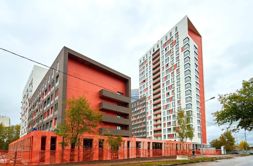 ЖК Дом на Нагатинской. Москва, 1-й Нагатинский пр-д, д.14