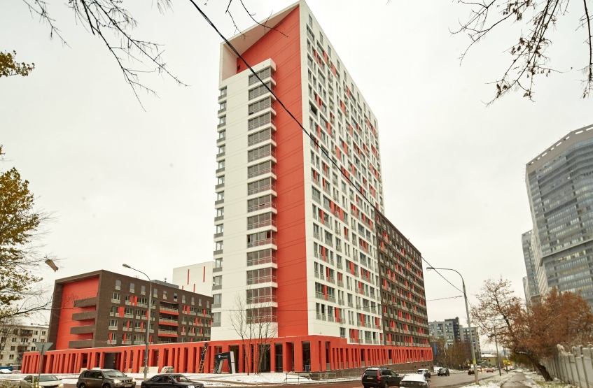 ЖК Дом на Нагатинской. Москва, 1-й Нагатинский пр-д, д.14