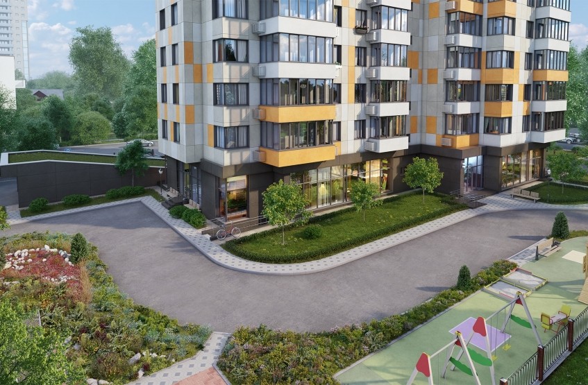 ЖК Дом в Кузьминках. Москва, Зеленодольская ул., 41, корп. 2