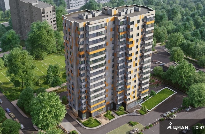 ЖК Дом в Кузьминках. Москва, Зеленодольская ул., 41, корп. 2