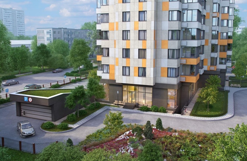 ЖК Дом в Кузьминках. Москва, Зеленодольская ул., 41, корп. 2