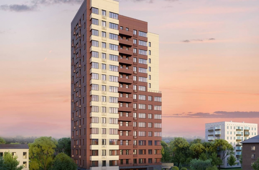 ЖК Дом в Мневниках. Москва, Демьяна Бедного ул., 15, корп. 1