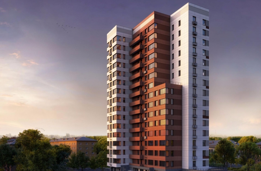 ЖК Дом в Мневниках. Москва, Демьяна Бедного ул., 15, корп. 1