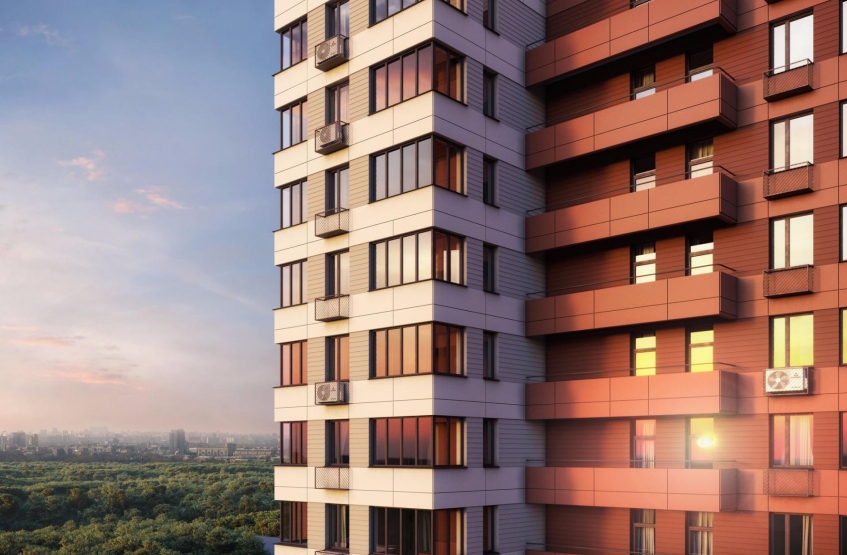 ЖК Дом в Мневниках. Москва, Демьяна Бедного ул., 15, корп. 1