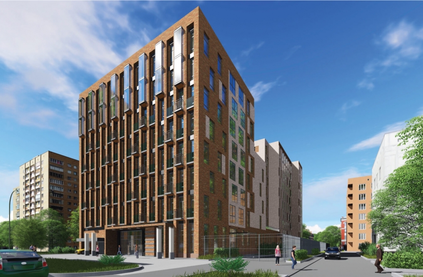 ЖК Дом на Усиевича. Москва, Усиевича ул., 10Б