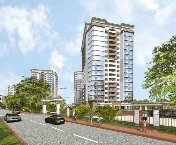 Мкр Донской в Коломне. Московская обл., Коломна, Девичье Поле ул.