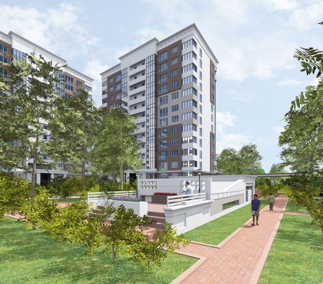 Мкр Донской в Коломне. Московская обл., Коломна, Девичье Поле ул.