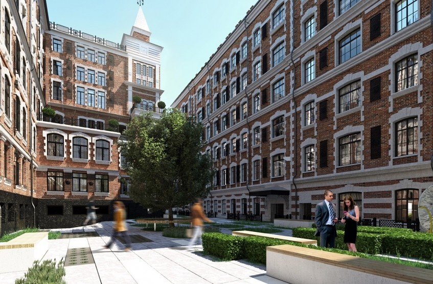 Апарт-комплекс Klein House. Москва, Нижняя Красносельская ул., 35, стр. 1,2