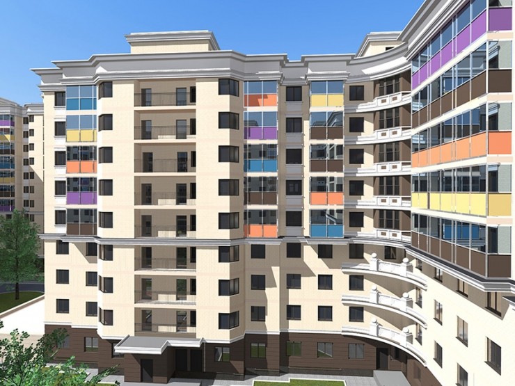 ЖК Радужный в Звенигороде. Московская обл., Звенигород, Радужная ул.