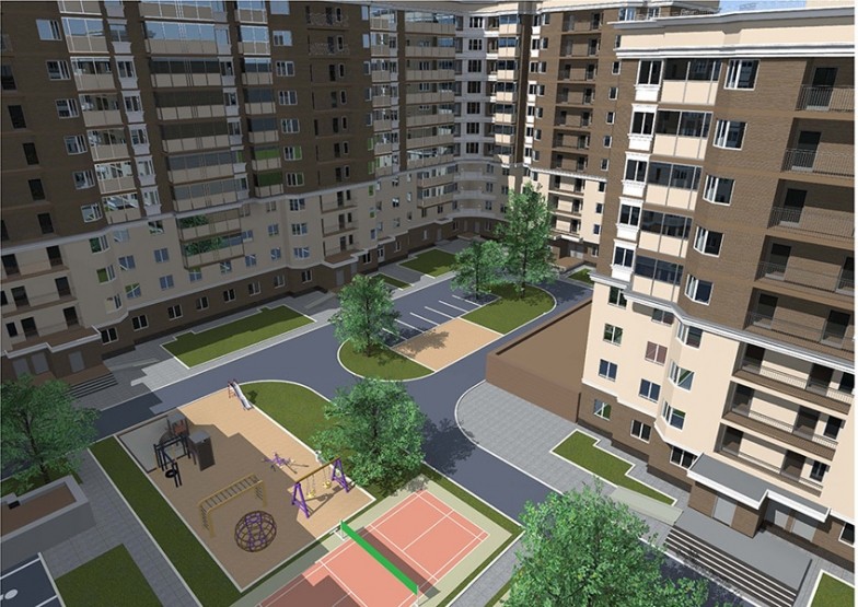 ЖК Радужный в Звенигороде. Московская обл., Звенигород, Радужная ул.