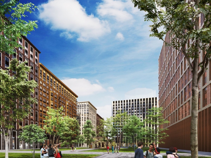 МФК Царская площадь. Москва, Ленинградский пр-т, 31