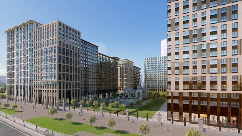 МФК Царская площадь. Москва, Ленинградский пр-т, 31