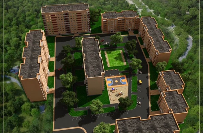 ЖК Спортивный. Московская обл., Дмитров, Внуковский мкр, 23-26