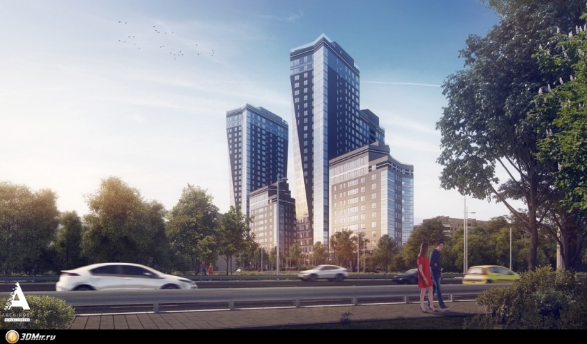 Жилой дом Дыхание. Москва, Дмитровское ш., 13