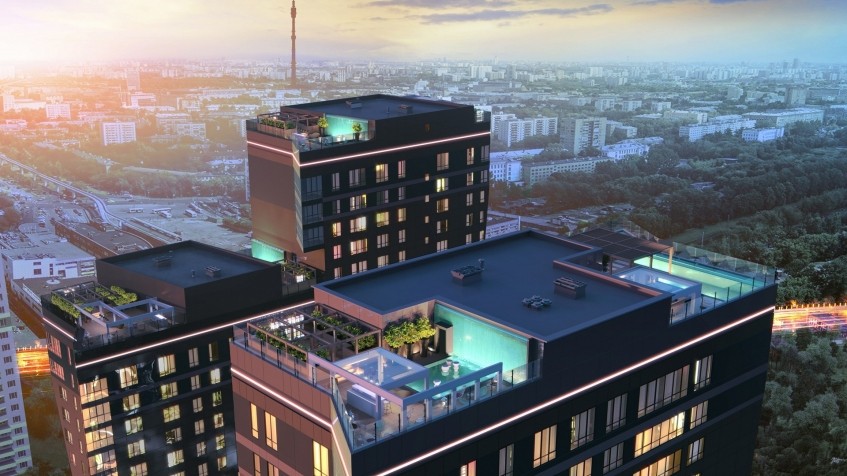 Жилой дом Дыхание. Москва, Дмитровское ш., 13