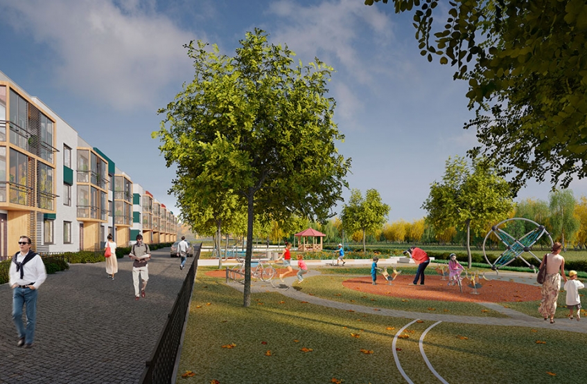 ЖК Пеликан. Московская обл., Ногинский р-н, Старая Купавна, Рыбхоз пос., 1А