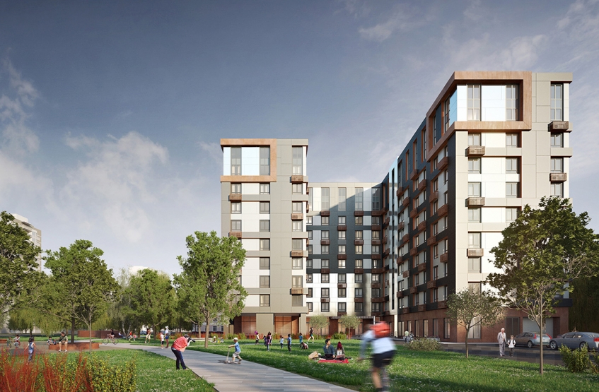 Апарт-комплекс "Отражение". Москва, Шереметьевская ул., 24