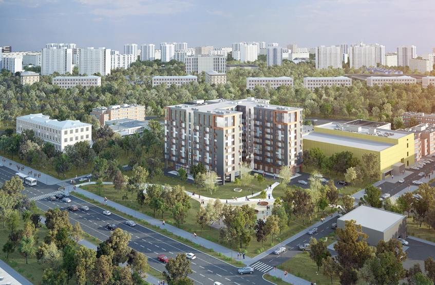 Апарт-комплекс "Отражение". Москва, Шереметьевская ул., 24