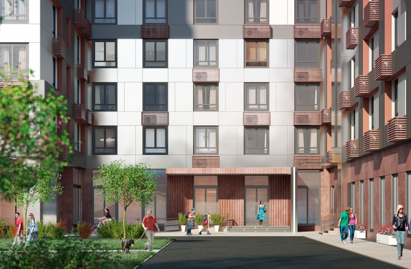 Апарт-комплекс "Отражение". Москва, Шереметьевская ул., 24