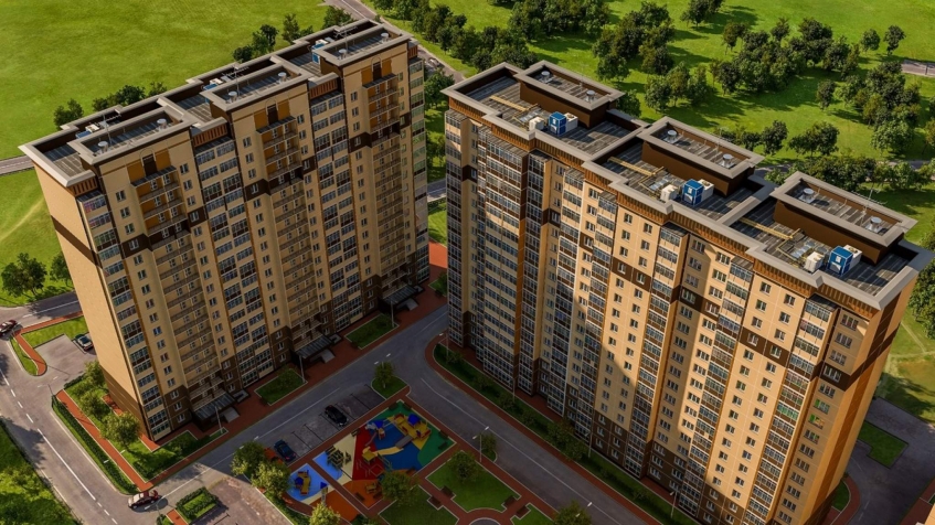 ЖК Авентин. Московская обл., Химки, Сходня мкр., Железнодорожная ул., 33