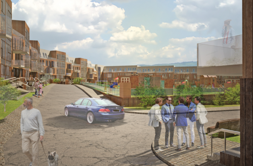 ЖК Дом-Оазис. Московская обл., Одинцовский р-н, Жаворонковское пос., Крюково дер., уч. 6