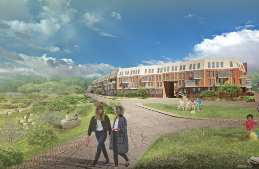 ЖК Дом-Оазис. Московская обл., Одинцовский р-н, Жаворонковское пос., Крюково дер., уч. 6