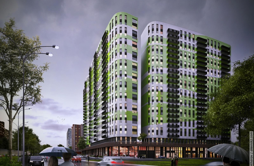 ЖК Кварта. Московская обл., Одинцово, мкр. 6, Можайское ш., 100А