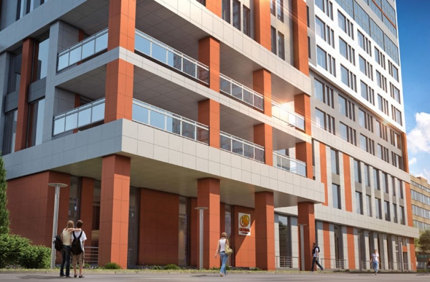 Клубный дом Октябрь. Москва, Народного Ополчения ул., вл. 33