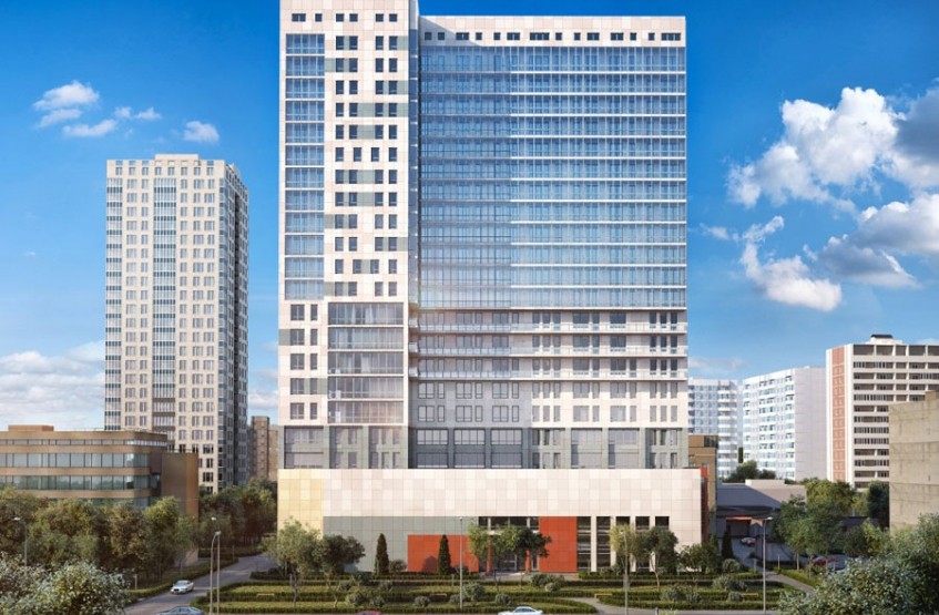 Клубный дом Октябрь. Москва, Народного Ополчения ул., вл. 33