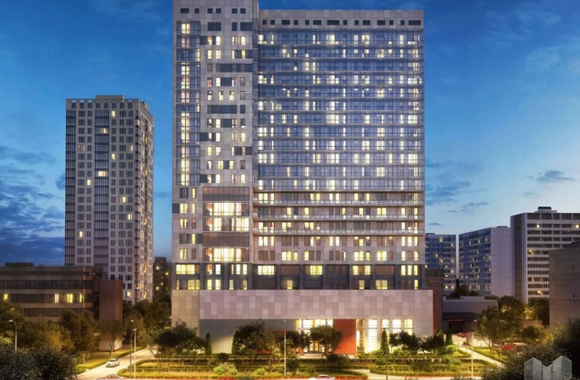 Клубный дом Октябрь. Москва, Народного Ополчения ул., вл. 33