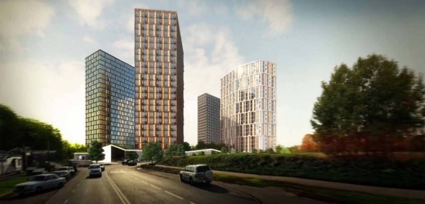 МФК Citimix. Москва, Никулинская ул., вл. 11, стр. 1-3